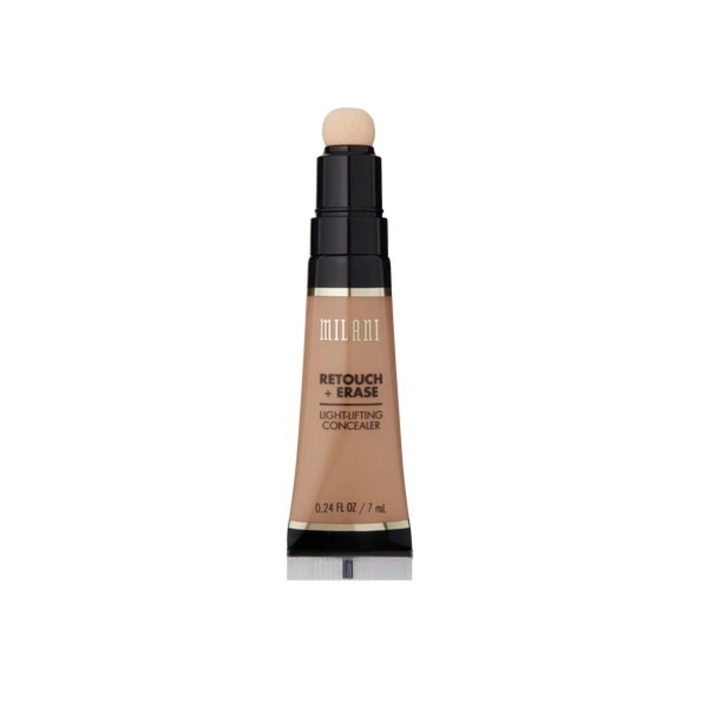 4 New sealed packaging Milani Retouch + Erase concealer.
